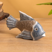 Сувенир «Экзотическая рыбка», 14×9×3.5 см, дерево