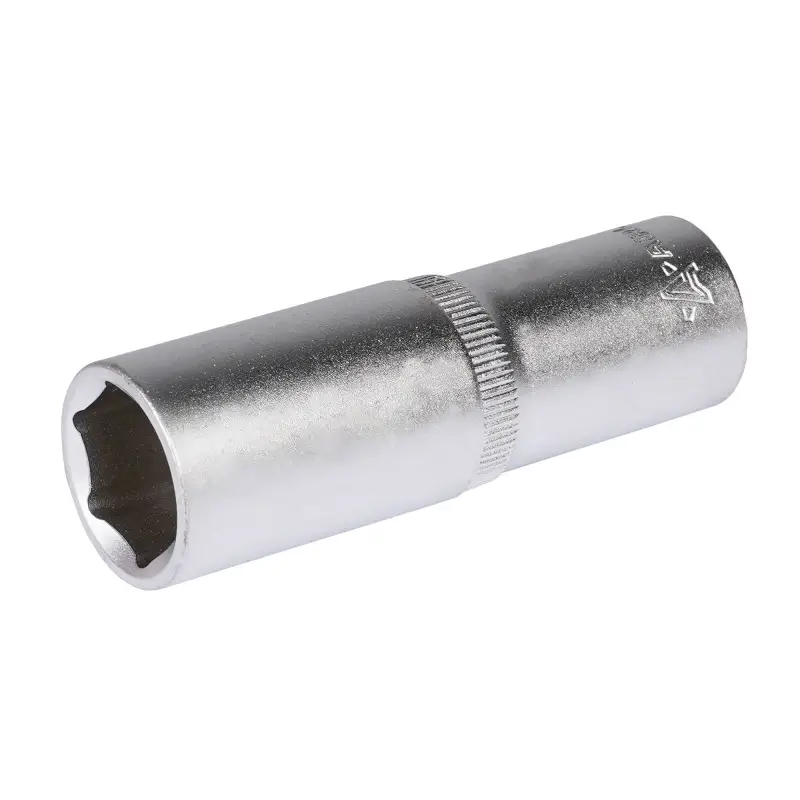 Головка торцевая 1/2"DR шестигранная 18мм, L=78мм пласт.подвес