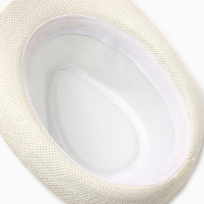 Шляпа женская MINAKU Шляпа женская MINAKU "Леопард", размер 56-58, цвет экрю