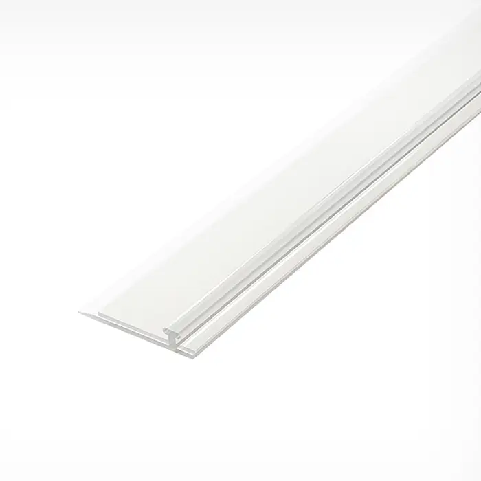 Т-профиль пластик для крепления разделителей на полке, со вспенен скотчем, 1000&times;30&times;5 мм,