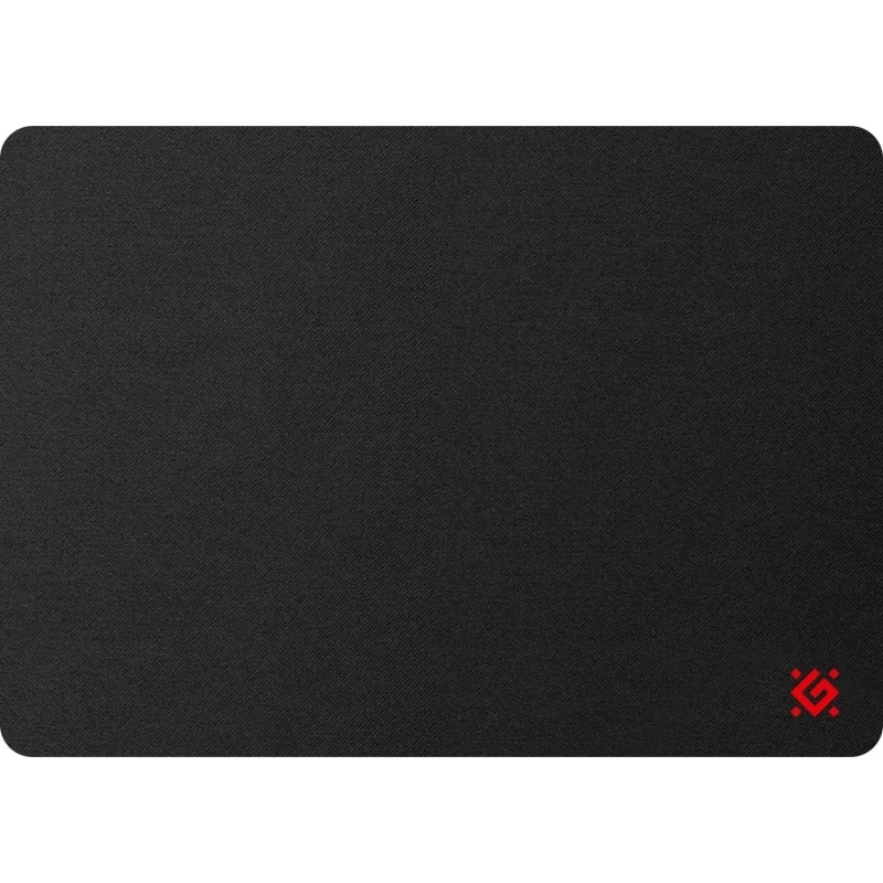 Коврик для мыши Defender Black S 250x350x3 мм, игровой ткань+резина (50017)