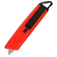 Нож универсальный трапециевидный, Calligrata TOP, 19 мм, пластик