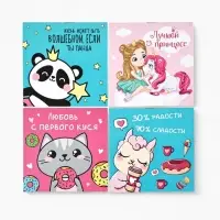 Блокнот 10&times;10, 16 л. &laquo;Мультик&raquo; МИКС