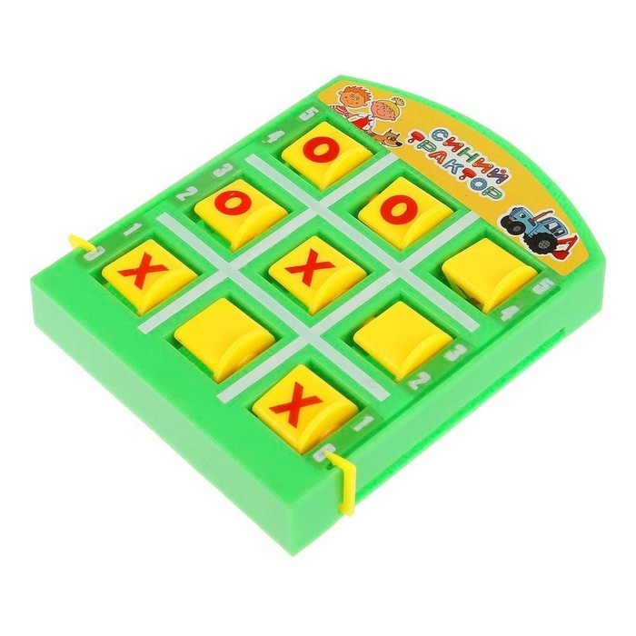 Головоломка крестики-нолики «Синий трактор», 17× 13,5 × 2 см Головоломка крестики-нолики «Синий трактор», 17× 13,5 × 2 см