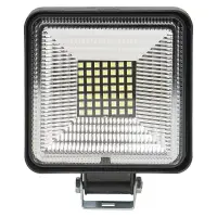 Фара светодиод. квадратная, 49LED, ближний свет, 25Вт, 108х108х28мм, 12/24В, PLUS