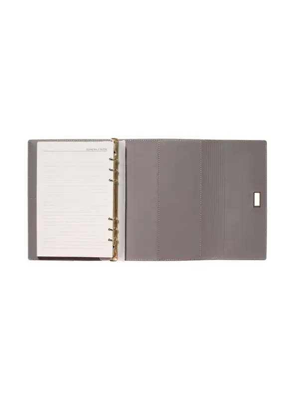 Органайзер на кольцах, А5, с клапаном, 80л, линия, к/зам, с ручкой, Коричневый Органайзер на кольцах, А5, с клапаном, 80л, линия, к/зам, с ручкой, Коричневый