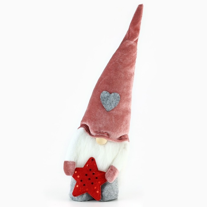 Новогодняя игрушка «Симпатичный гномик», 35см, светящийся в темноте, на новый год Новогодняя игрушка «Симпатичный гномик», 35см, светящийся в темноте, на новый год