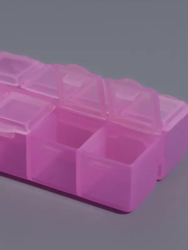 Органайзер для хранения мелочей, 10 ячеек, 8.8×4.5×2.1 см, МИКС Органайзер для хранения мелочей, 10 ячеек, 8.8×4.5×2.1 см, МИКС