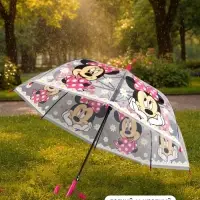 Зонт детский прозрачный купол &laquo;Минни Маус&raquo;, d=76 см