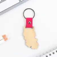 Брелок для ключей деревянный &laquo;Верь в чудеса&raquo;, 7 х 3,7 см
