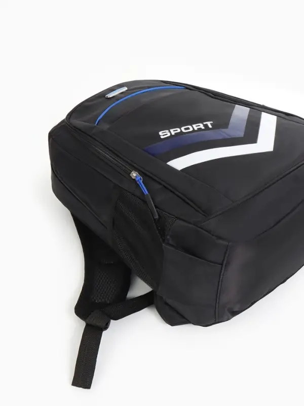 Рюкзак, 4 кармана, дышащая спинка, 30.5&times;14.5&times;47.5 см, чёрный