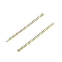 Гвозди СТРОЙБАТ, финишные, ГОСТ 7811-7035, латунированные, 1.4×40 мм, 40 шт.