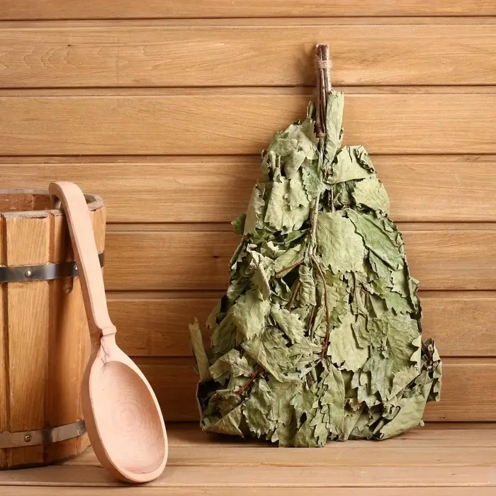 Веник для бани, дубовый