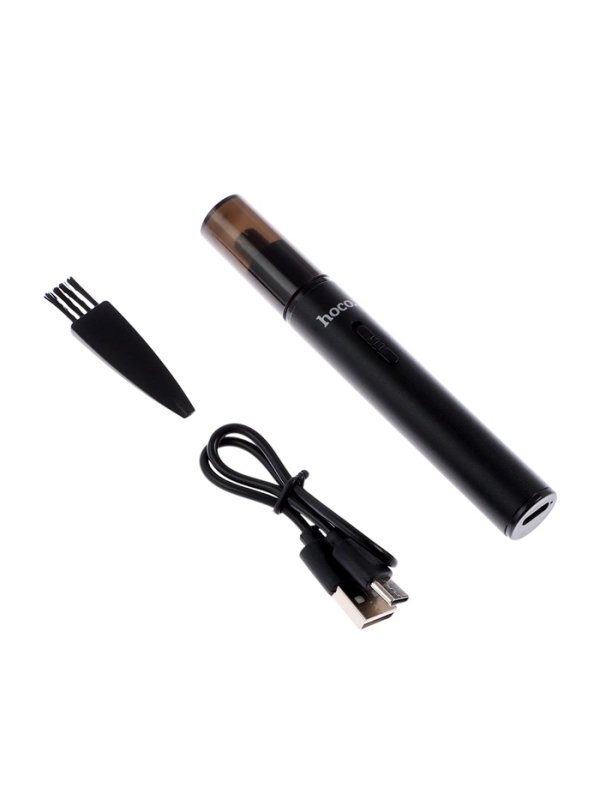 Тример для носа/ушей Hoco HP34, зарядное устройство, щетка для чистки, чехол, черный Тример для носа/ушей Hoco HP34, зарядное устройство, щетка для чистки, чехол, черный