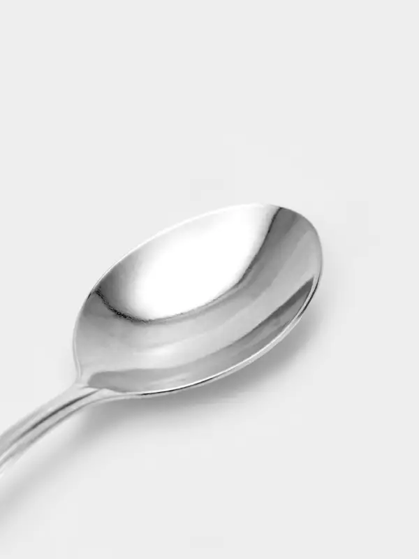 Ложка чайная  "Силуэт" (тонколистовая) б/н