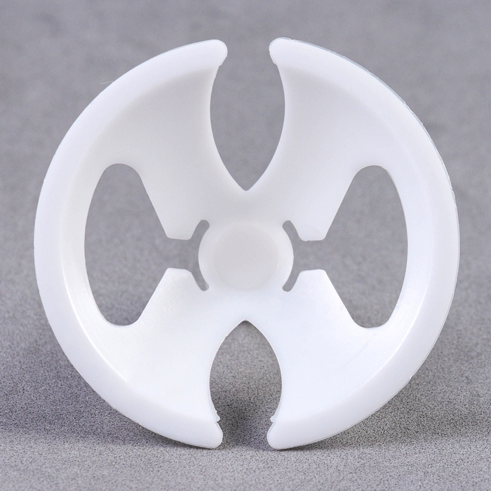 Держатель-зажим для шаров, d=5 мм, цвет белый, набор 100 шт. Держатель-зажим для шаров, d=5 мм, цвет белый, набор 100 шт.