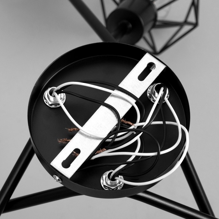 Люстра Люстра "Андис" 6хЕ27 40Вт черный 50х50х18 см