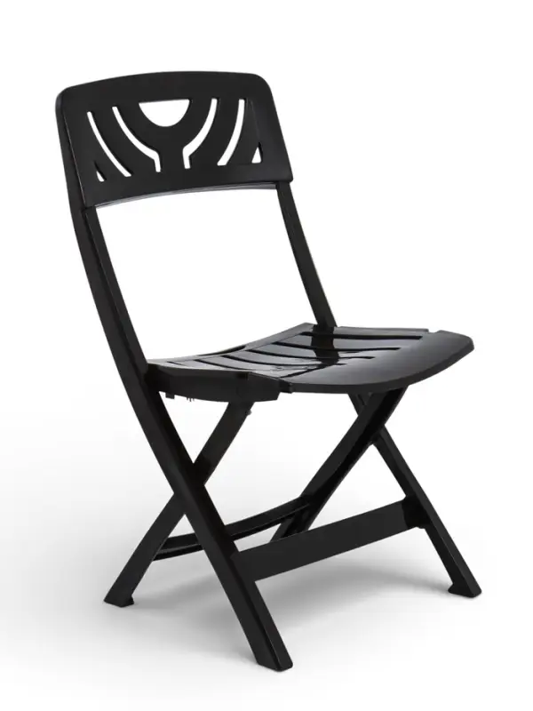 Стул садовый Decorona DeRiviera, 46&times;50&times;82 см, складной, пластиковый, горький шоколад