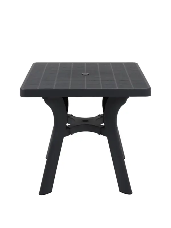 Стол "Атлант", квадратный, 80*80*76,5 см, графитовый