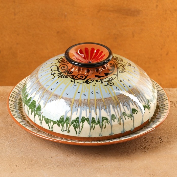 Блинница Риштанская керамика 26,5 см Блинница Риштанская керамика 26,5 см