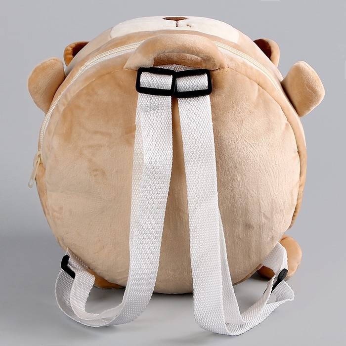 Рюкзак детский плюшевый для девочки «Медведь», 22 х 7 х 22 см Рюкзак детский плюшевый для девочки «Медведь», 22 х 7 х 22 см