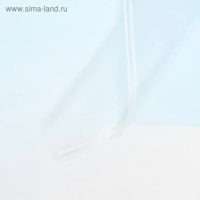 Плёнка матовая «Линия градиента» небесно - голубой, 57×57 см ±5% см Плёнка матовая «Линия градиента» небесно - голубой, 57×57 см ±5% см