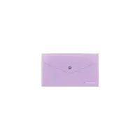 Папка-конверт на кнопке С6, 180 мкм, ErichKrause "Matt Pastel Bloom", непрозрачная, тиснение "песок", микс