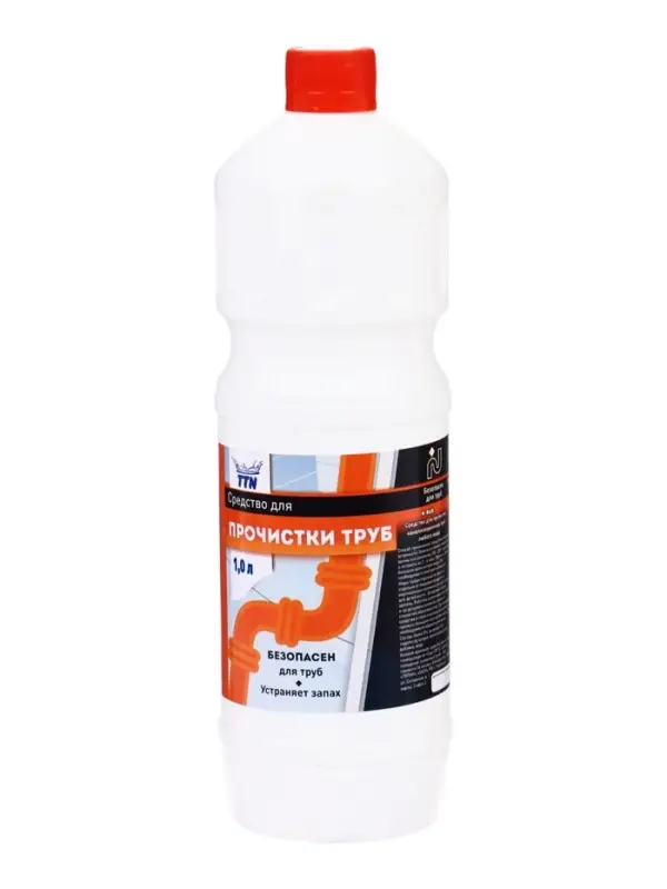 Средство для прочистки труб TITAN, 1 л