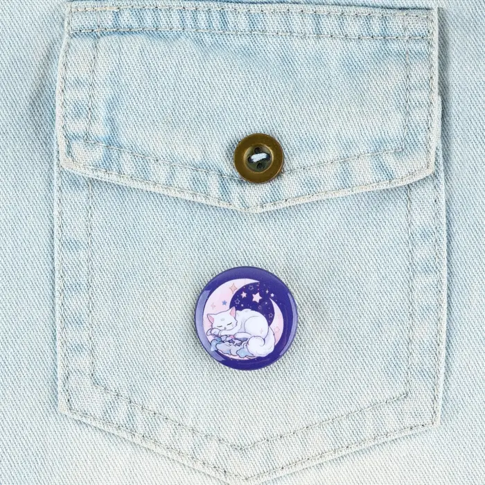 Значок металлический закатной «Милые анимешки», d=2.5 cм, МИКС