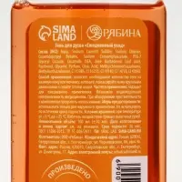 Гель для душа новогодний, аромат: имбирное печенье, 100 мл, Ural Lab