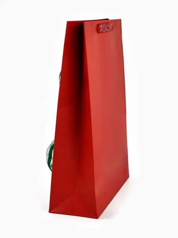 Пакет подарочный «С Новым годом», с бумажными  игрушками, 40 × 31 × 11 см