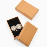 Коробочка подарочная под набор "Крафт", 5*8 см, цвет бежевый