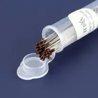 Булавки портновские TEIRA, 40 мм, d=0.45 мм, 50 шт., стальные