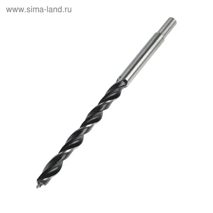 Сверло по дереву ТУНДРА, цилиндрический хвостовик, 16&times;300 мм