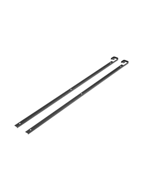Планка для столешницы щелевая CAPPIO, 28 мм, цвет черный, набор 2 шт