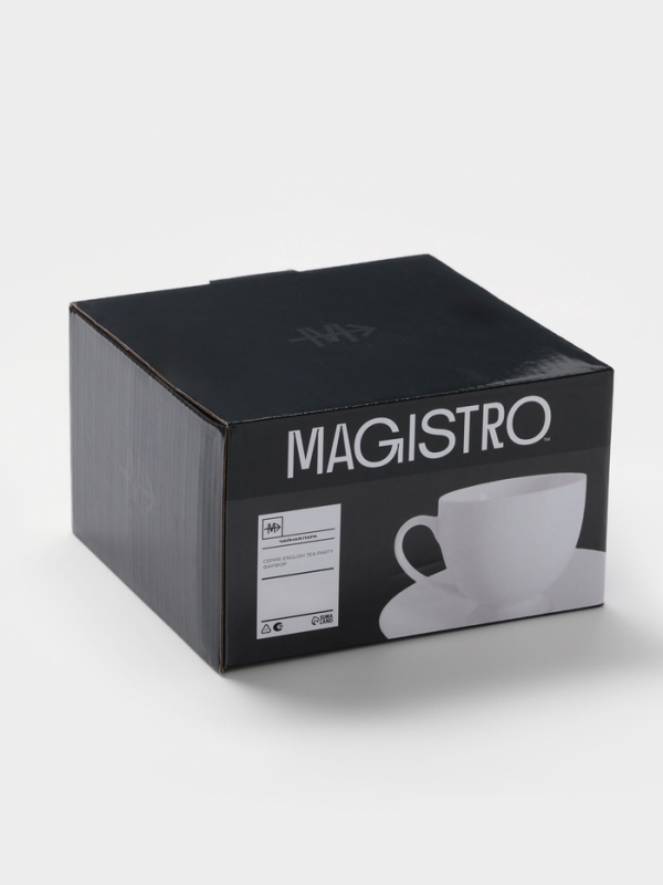 Чайная пара 220 мл Magisto  Чайная пара 220 мл Magisto "English tea party"