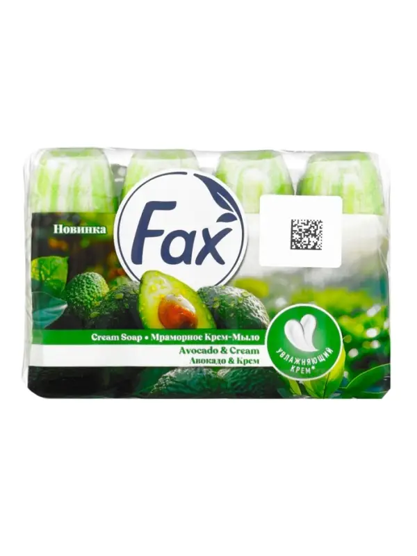Крем-мыло FAX &laquo;Авокадо и крем&raquo;, 4&times;70 г