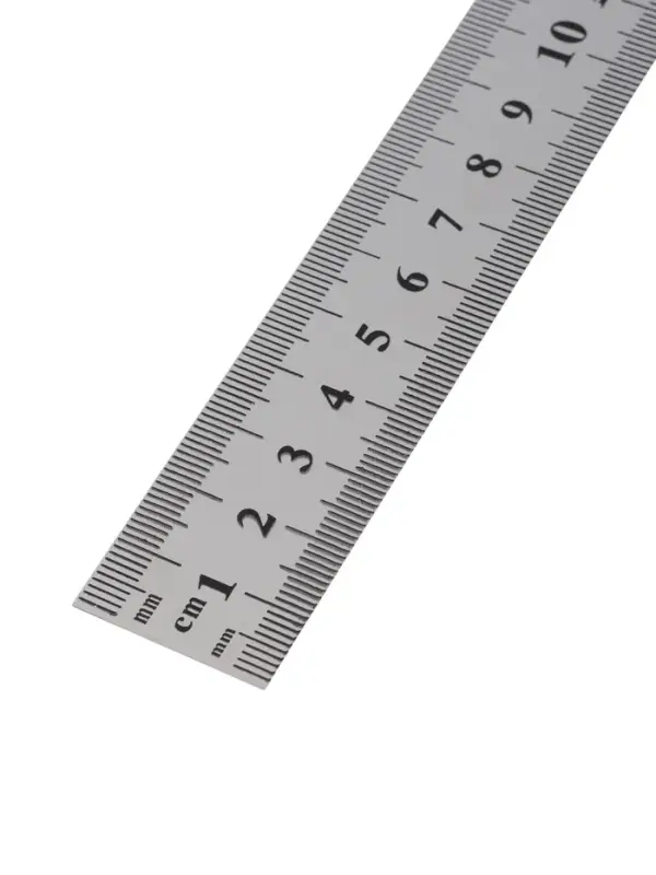 Линейка измерительная ЛОМ, металлическая, 1000 мм