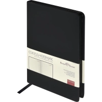 Ежедневник недатированный А5 MEGAPOLIS COLOR иск.кожа ЧЕРНЫЙ 3-753/04