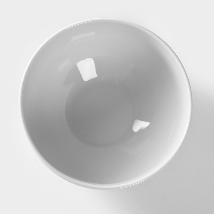 Пиала фарфоровая «Бельё», 500 мл, цвет белый Пиала фарфоровая «Бельё», 500 мл, цвет белый