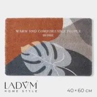 Коврик придверный LaDо́m, ПВХ, 40&times;60 см