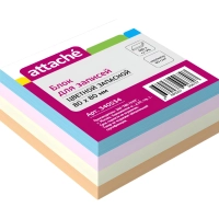 Блок для записей ATTACHE запасной 8х8 300л (+/- 5%) цветной 80г