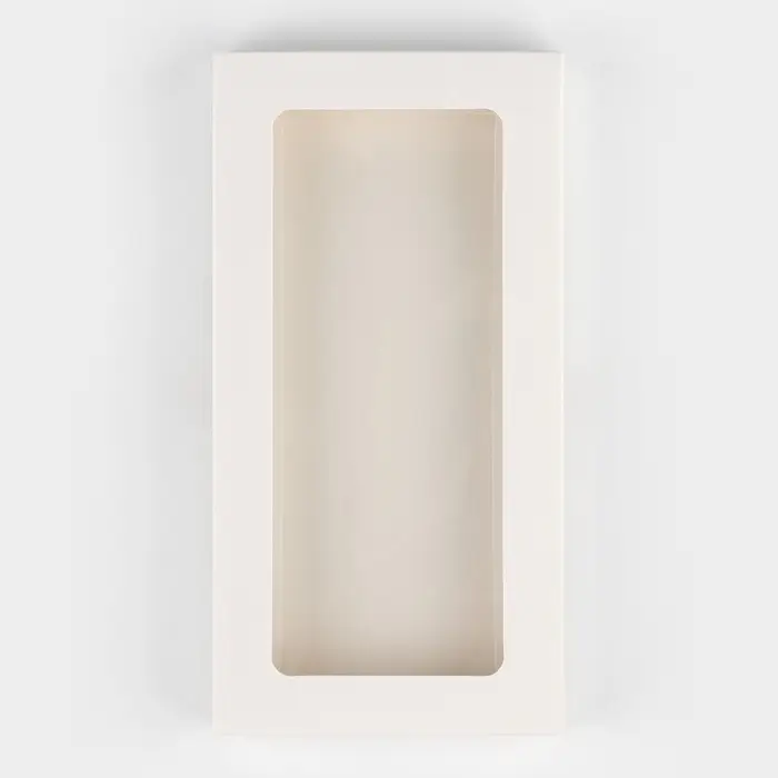 Коробка для шоколада «Белая», с окном, 16.4 х 8.4 х 1.7 см Коробка для шоколада «Белая», с окном, 16.4 х 8.4 х 1.7 см