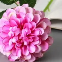 Цветы искусственные "Хризантема Амадея" d-9 см 46 см, сиреневый Цветы искусственные "Хризантема Амадея" d-9 см 46 см, сиреневый