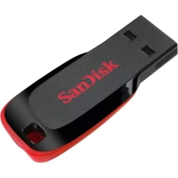Флеш-память SanDisk Cruzer Blade USB 2.0-8GB/черный (SDCZ50-008G-B35)