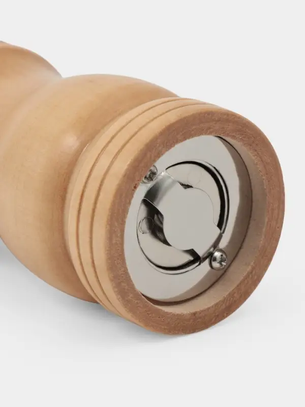 Мельница для специй Доляна, 13.5&times;4.5 см, металлический механизм, бежевая