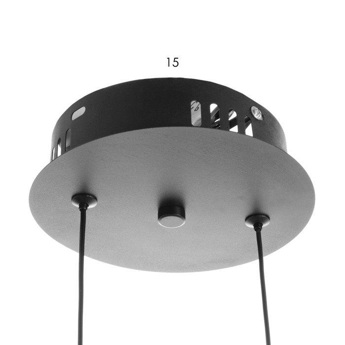 Светильник "Овал" LED 21Вт 4000К черный 14х3х41,5см BayerLux