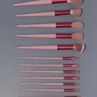 Набор кистей для макияжа PASTEL BLUSH, 13 шт., 10/22 (&plusmn;1) см, сиреневый
