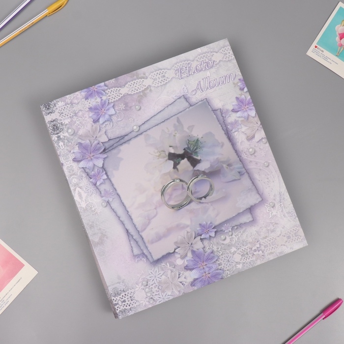 Фотоальбом на 800 фото 10х15 см Фотоальбом на 800 фото 10х15 см "Свадебное торжество" в коробке МИКС 5,5х30,5х33,5 см