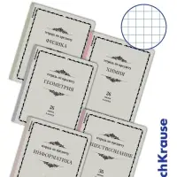 Тетради предметные ErichKrause &laquo;Академкнига&raquo;, 12 предметов, 36 листов, со справочным материалом, обложка из мелованного картона